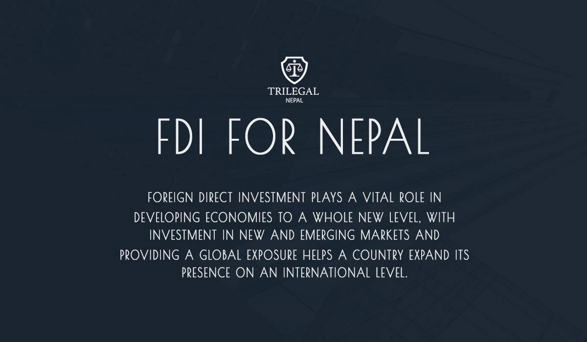 FDI (Foreign Direct Investment) in Nepal.